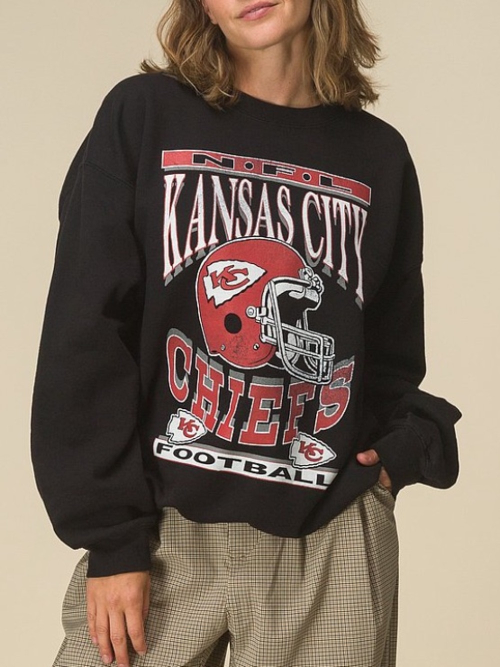 Junk Food Kansas City Chiefs Crewneck Sweatshirt